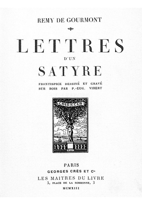 Letters from a satyr