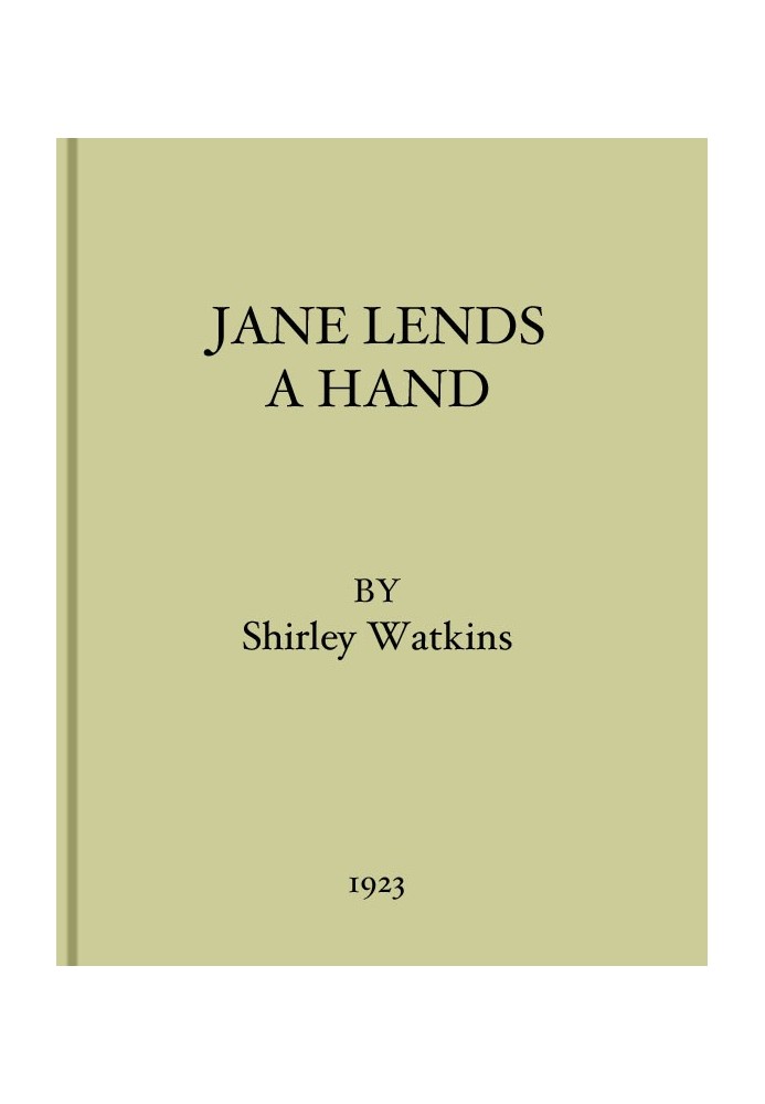 Jane Lends A Hand