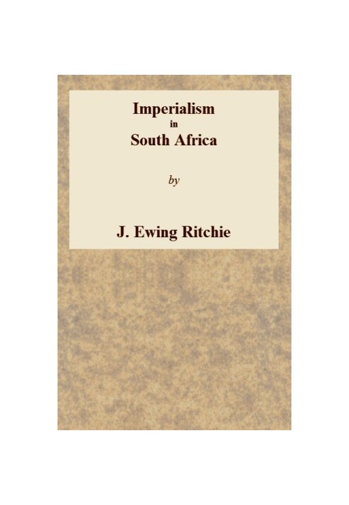 Imperialism in South Africa