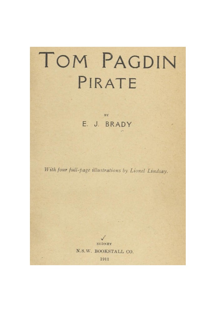 Tom Pagdin, Pirate