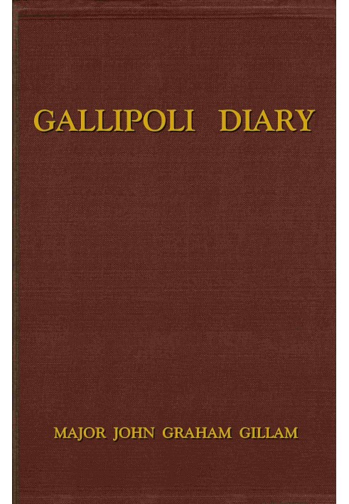 Gallipoli Diary