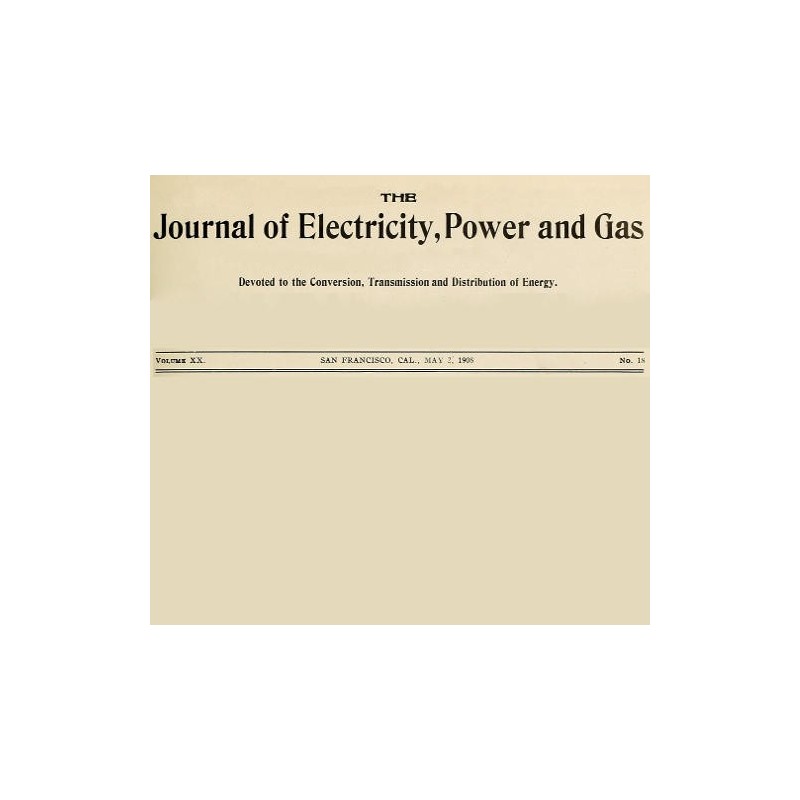 The Journal of Electricity,...