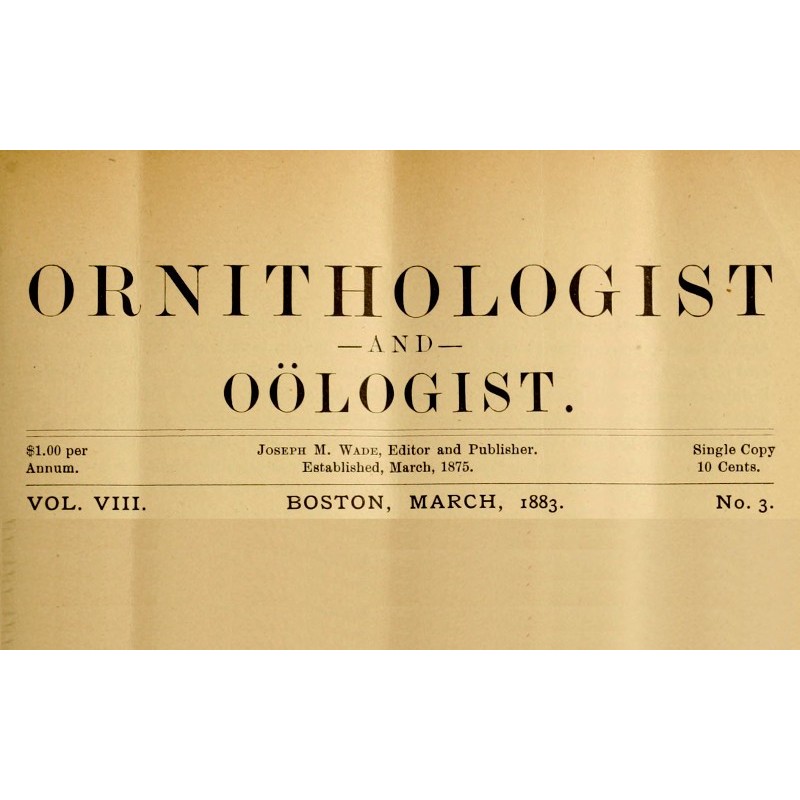 Орнітолог і оолог. том....