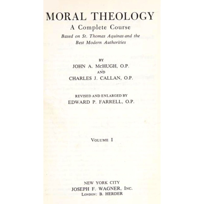 Moral Theology A Complete...
