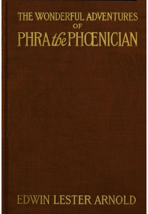 The Wonderful Adventures of Phra the Phoenician