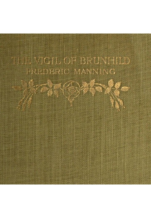 The Vigil of Brunhild: A Narrative Poem