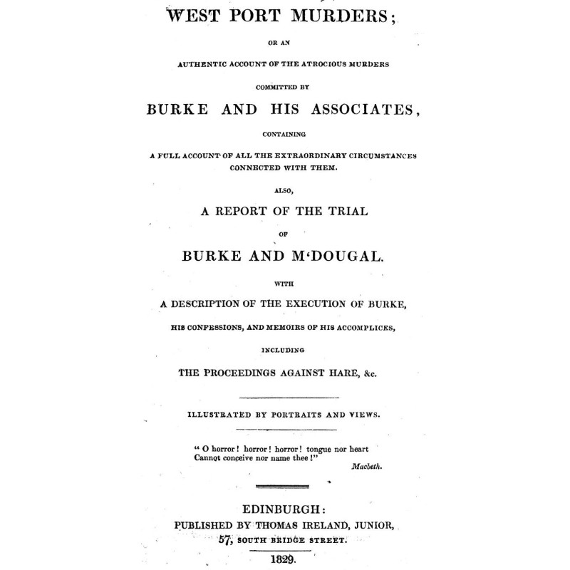 West Port Murders Or an...