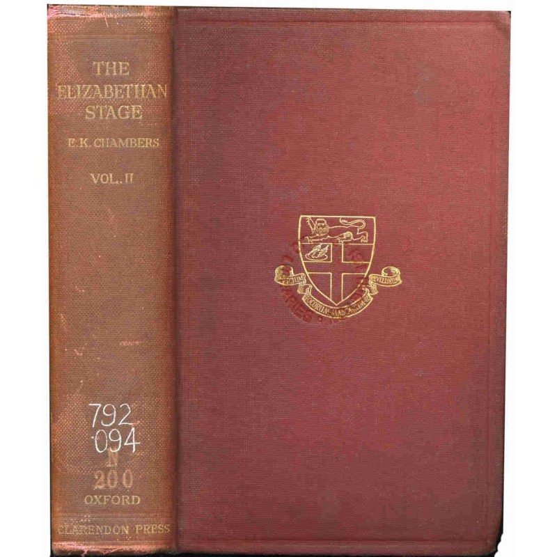 The Elizabethan Stage, Vol. 2