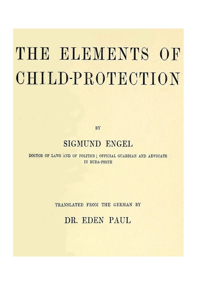 The Elements of Child-protection