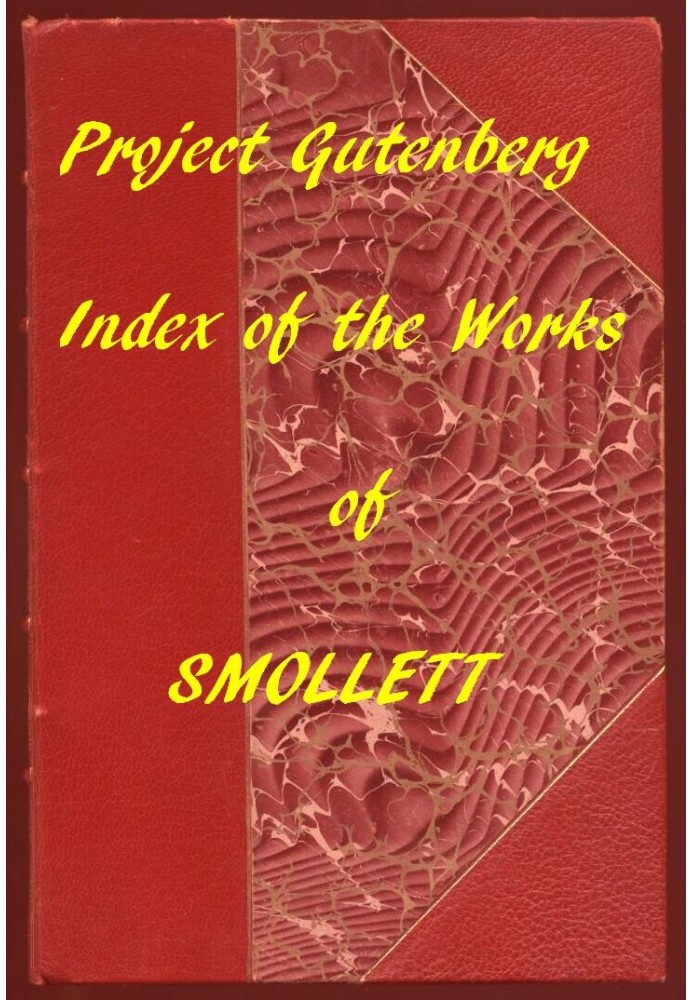 Index of the Project Gutenberg Works of Tobias Smollett