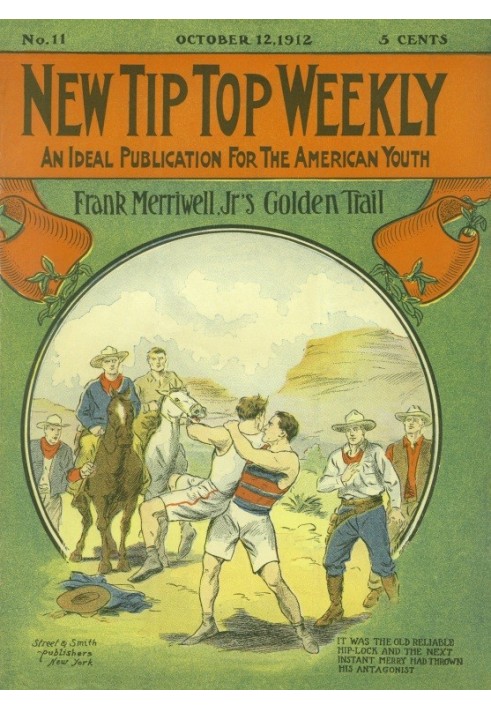 Frank Merriwell, Junior's, Golden Trail; Or, The Fugitive Professor