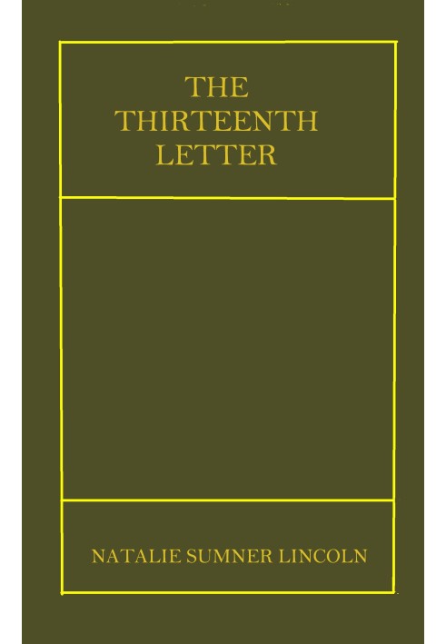 The Thirteenth Letter