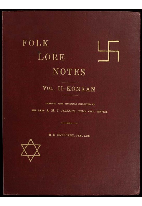 Folk Lore Notes. Vol. II—Konkan