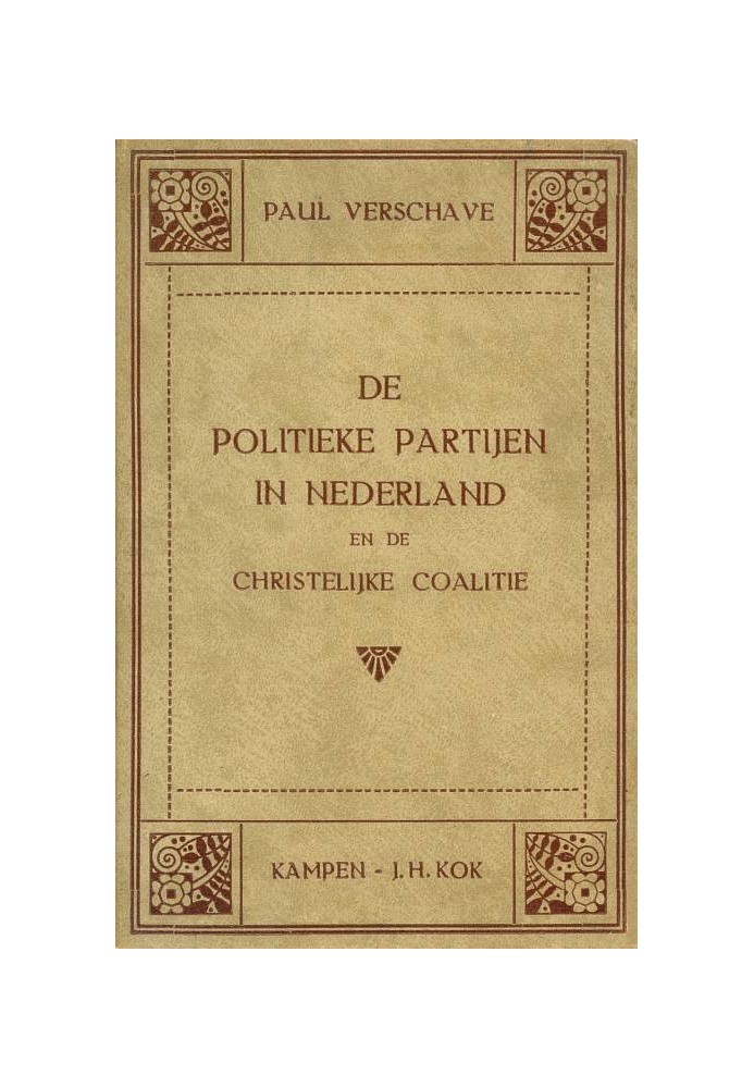 The political parties in the Netherlands and the Christian coalition