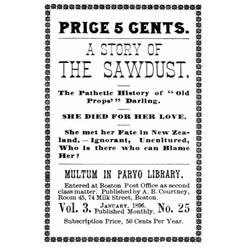 A story of the sawdust: The...