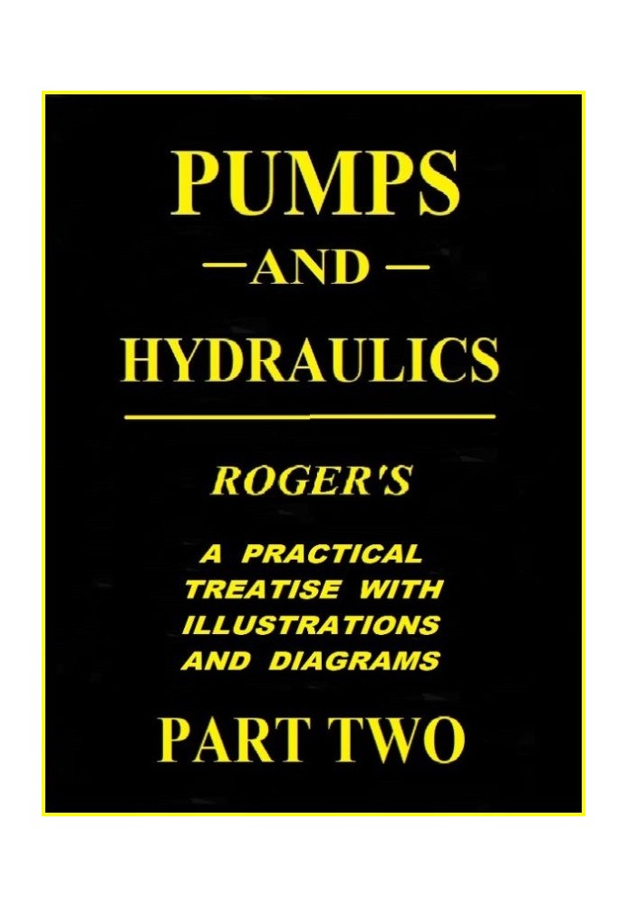 Pumps and Hydraulics, Part 2 (of 2)