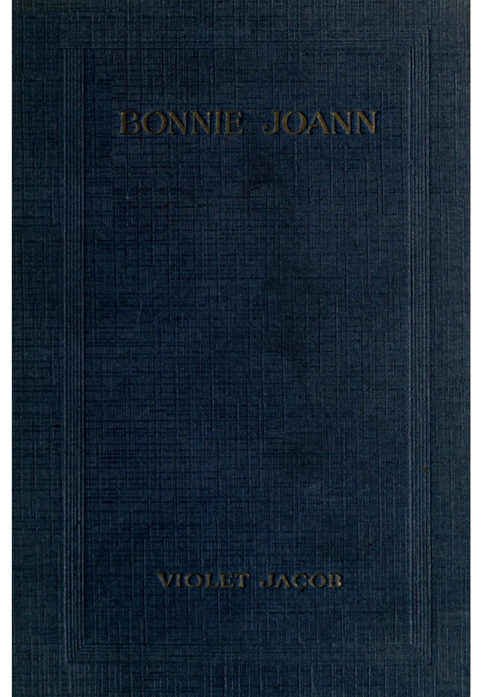 Bonnie Joann, and other poems