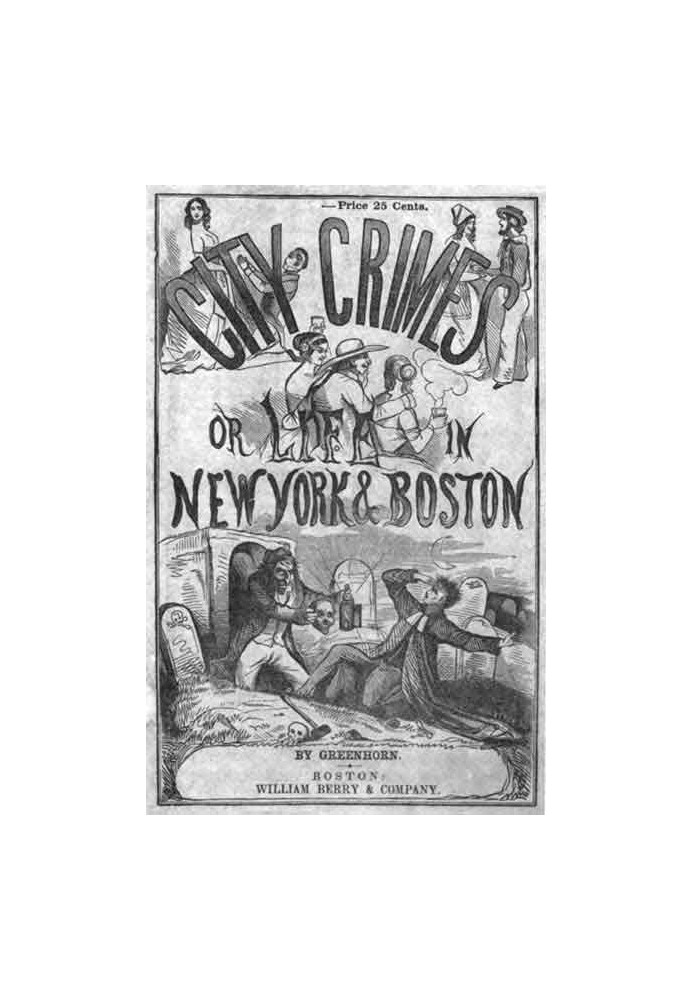 City Crimes; Or, Life in New York and Boston