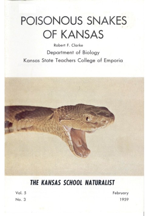 Poisonous Snakes of Kansas