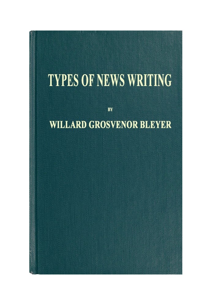 Types of News Writing