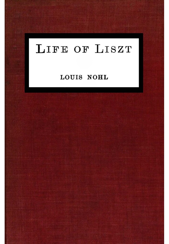 Life of Liszt