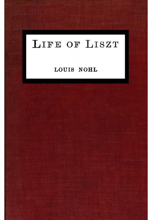 Life of Liszt