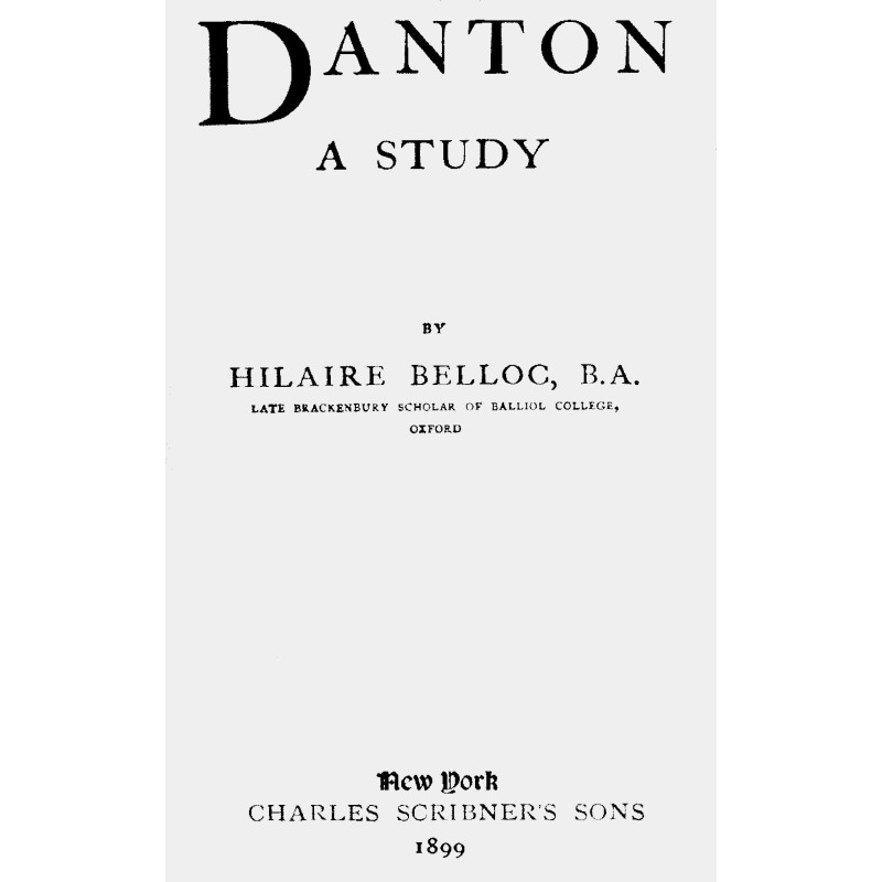 Danton: A study