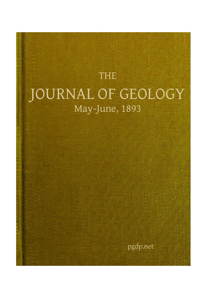 Журнал геологии, май-июнь 1893 г., полуквартальный журнал геологии и смежных наук.