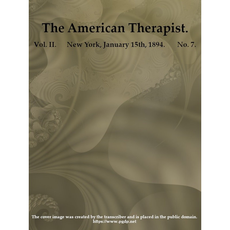 The American Therapist....