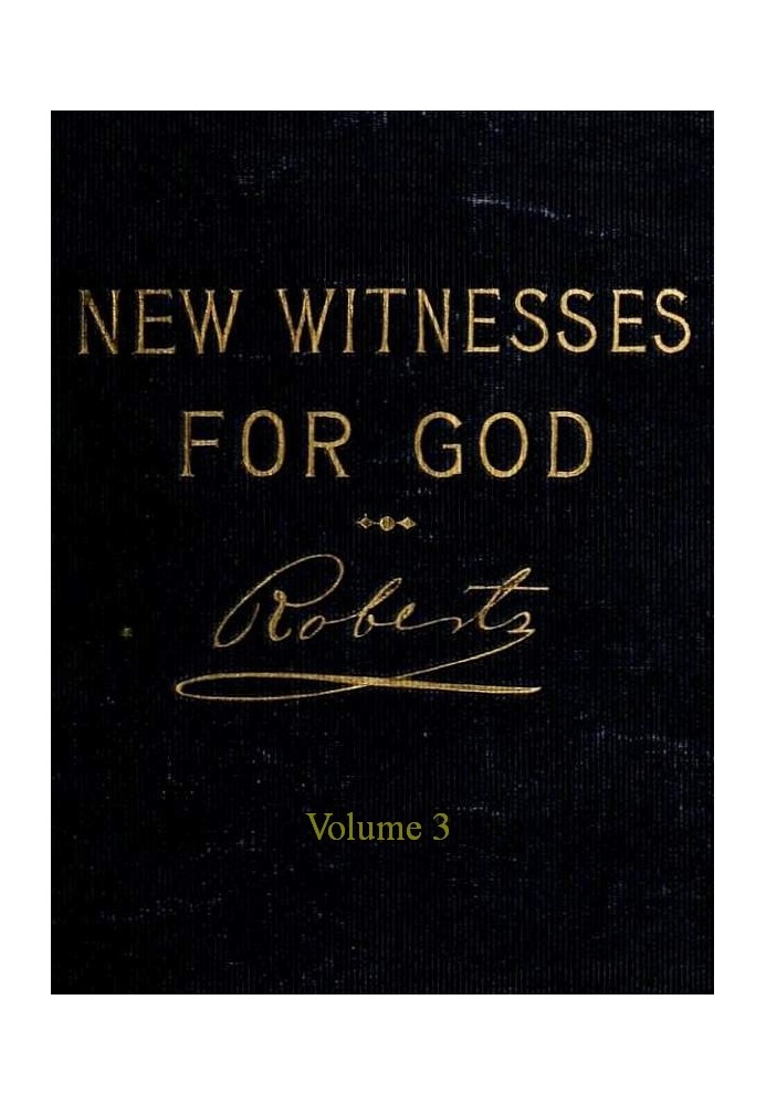 New Witnesses for God (Volume 3 of 3)