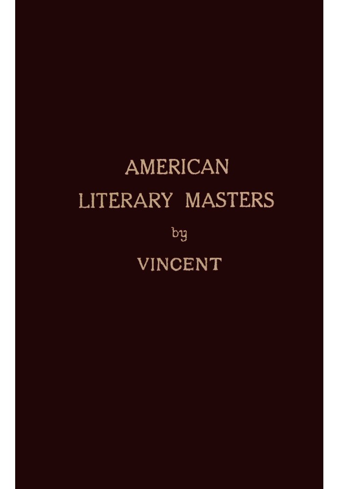 American literary masters