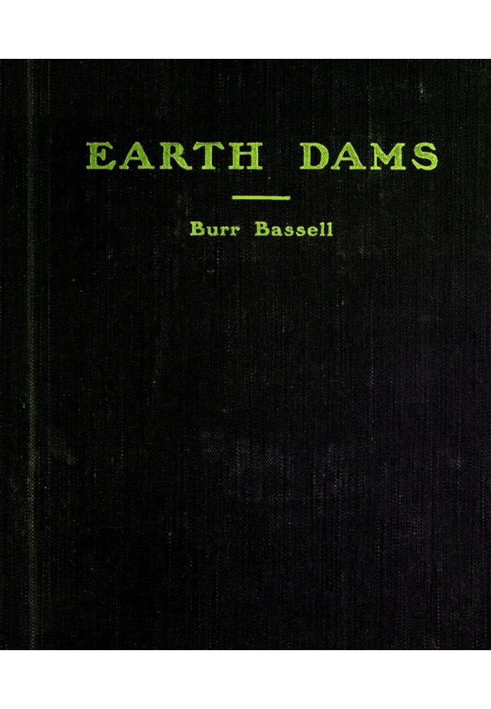 Earth dams, a study