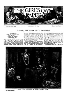The Girl's Own Paper, Vol. XX. № 999, 18 лютого 1899 р