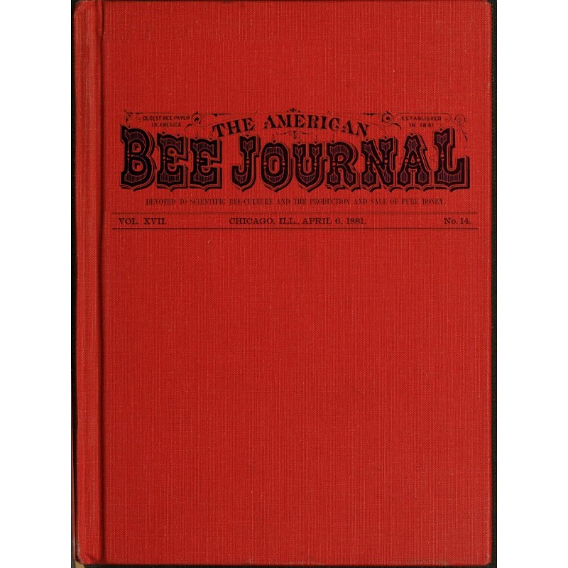 The American Bee Journal....