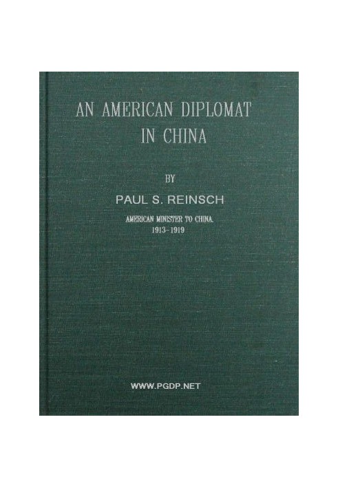 An American Diplomat in China