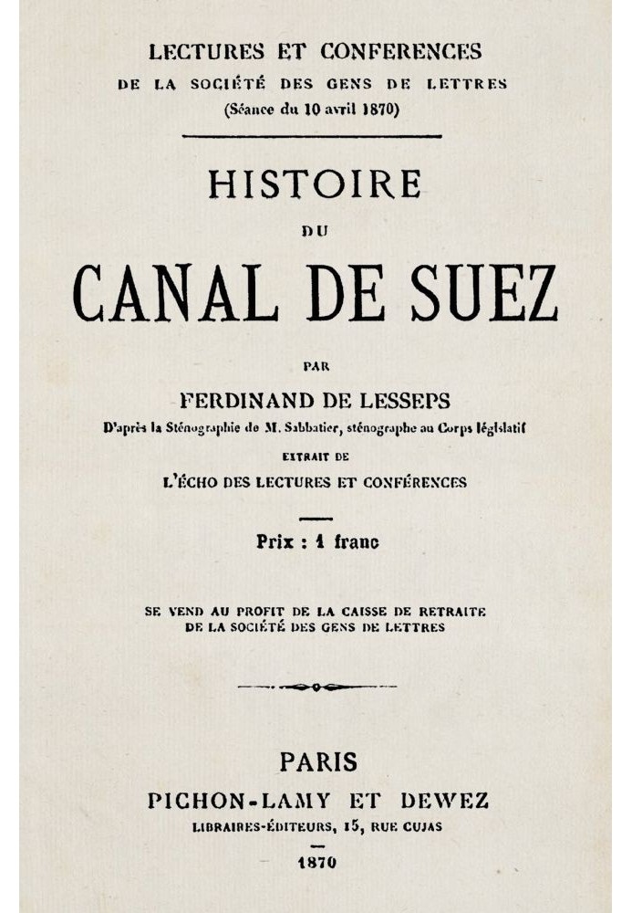 History of the Suez Canal