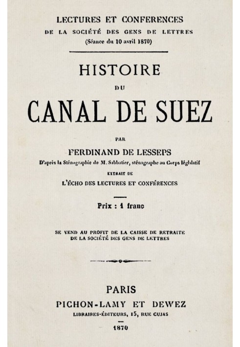 History of the Suez Canal