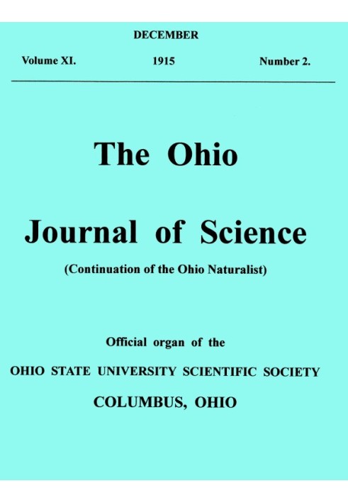 Научный журнал Огайо. Том. XVI., № 2 (декабрь 1915 г.)