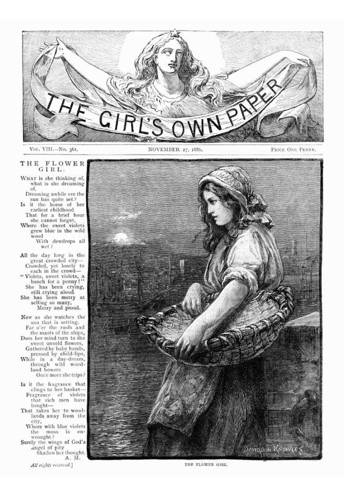 The Girl's Own Paper, Vol. VIII, № 361, 27 листопада 1886 р