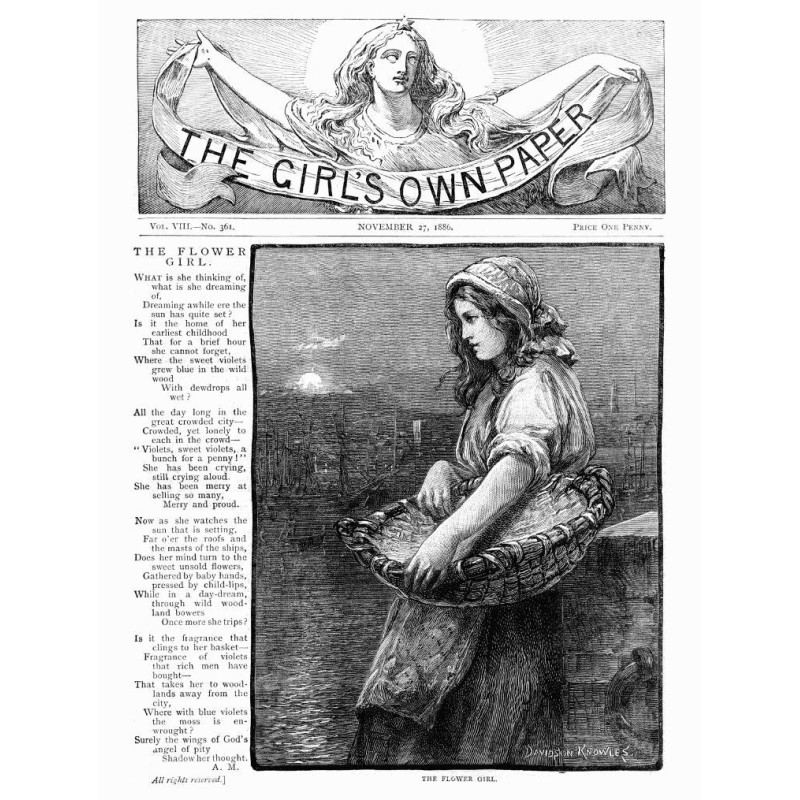 Собственная газета девушки,...