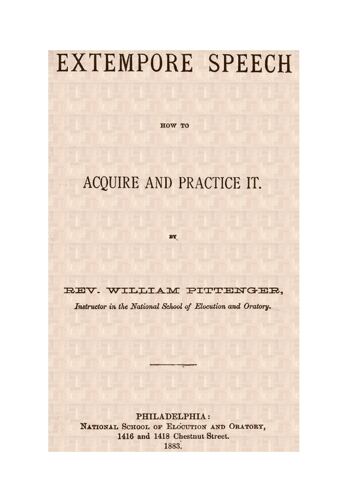 Extempore Speech: How to Acquire and Practice It