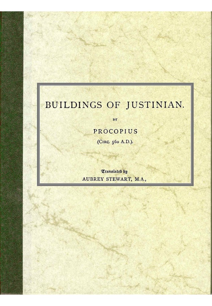 Of the Buildings of Justinian