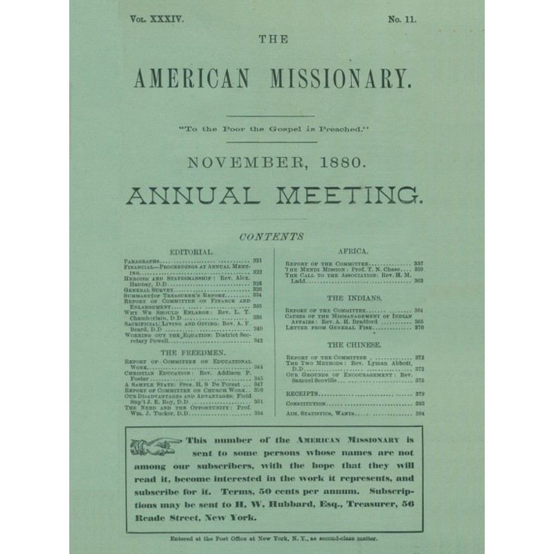 Американський місіонер, том...