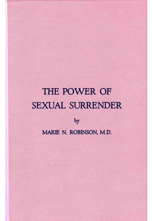 The Power of Sexual Surrender