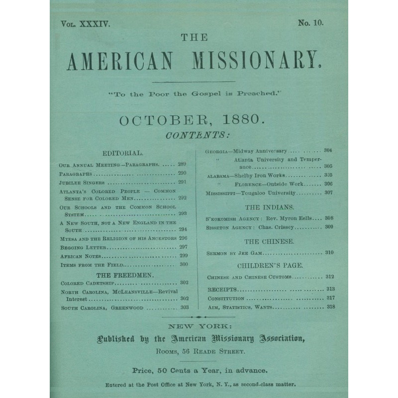 Американський місіонер —...