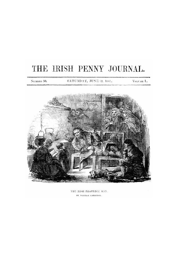 The Irish Penny Journal, Vol. 1 № 50, 12 червня 1841 р