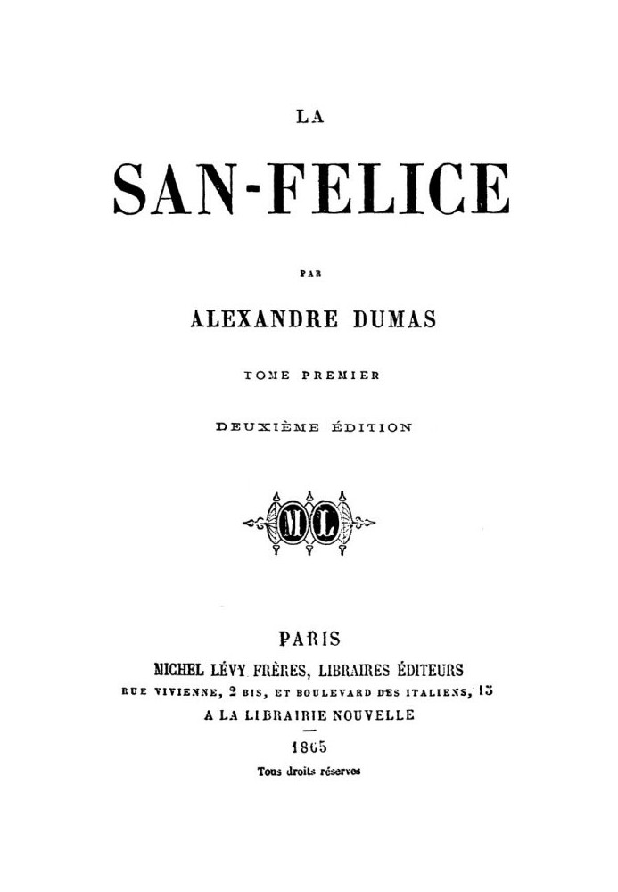 La San-Felice, Volume 01