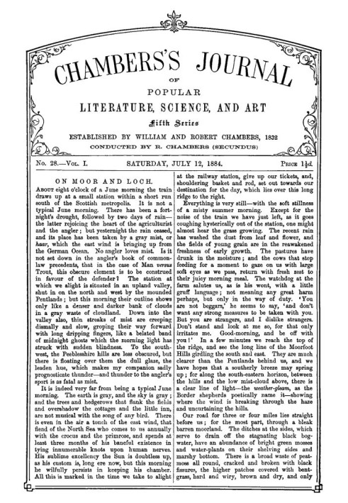 Журнал популярної літератури, науки та мистецтва Чемберса, п’ята серія, № 28, том. I, 12 липня 1884 р