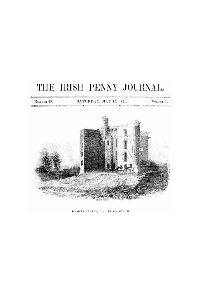 The Irish Penny Journal, Vol. 1 № 46, 15 травня 1841 р