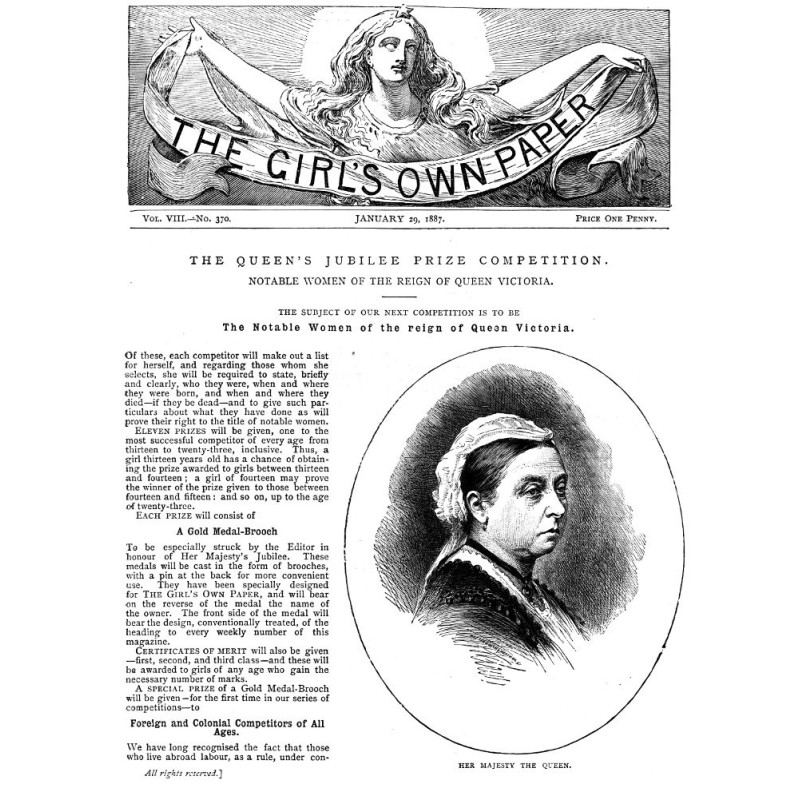 The Girl's Own Paper, Vol....